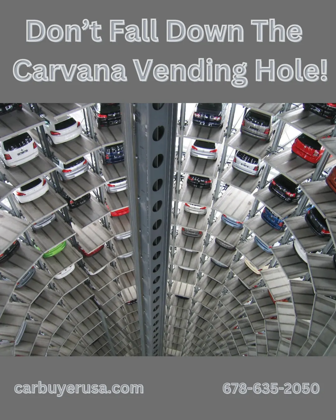 Car Buyer USA - Carvana Vending Hole