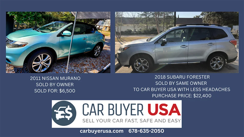 CarBuyerUSA - 2011 Nissan Morano and 2018 Subaru Forester