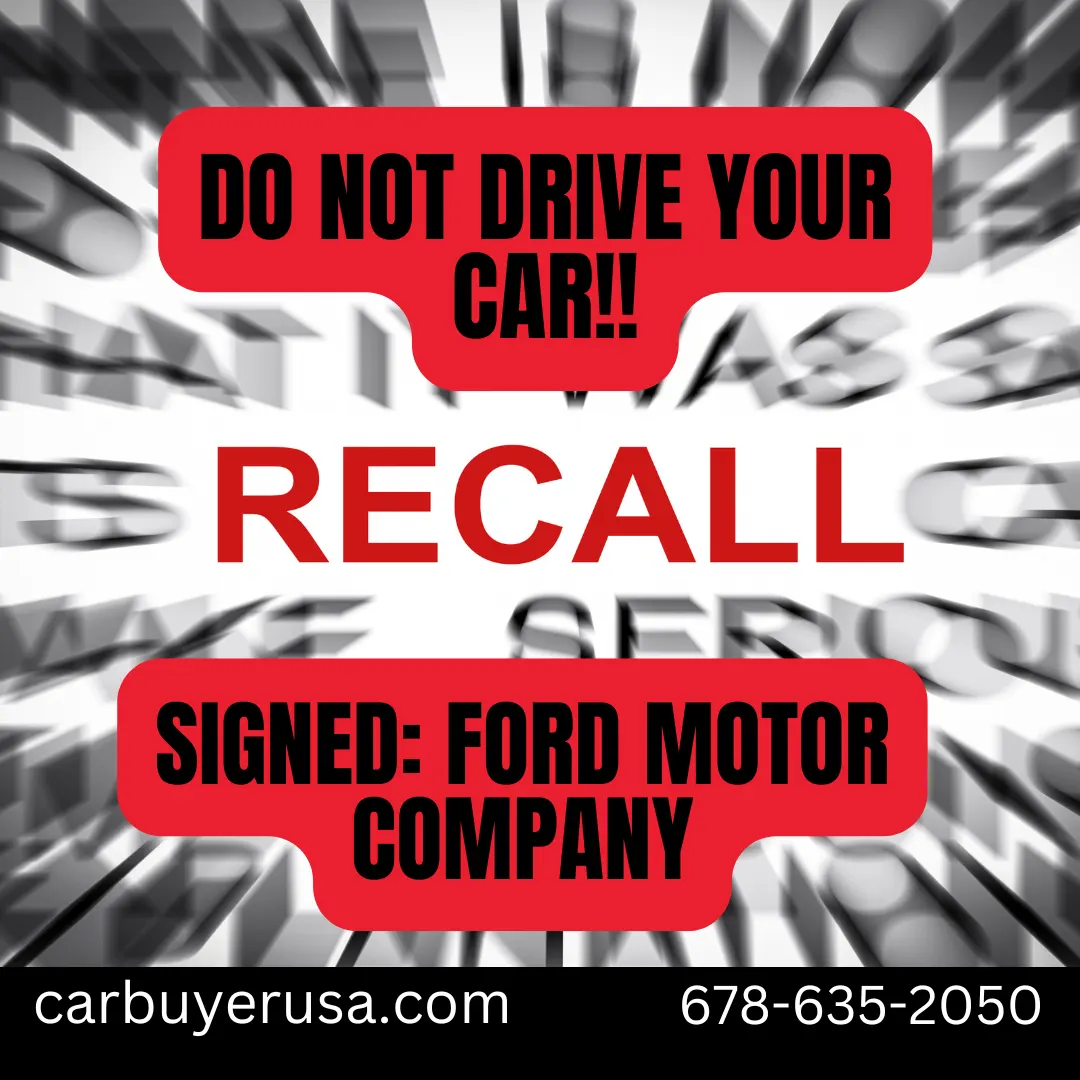 Car Buyer USA - Ford Recall