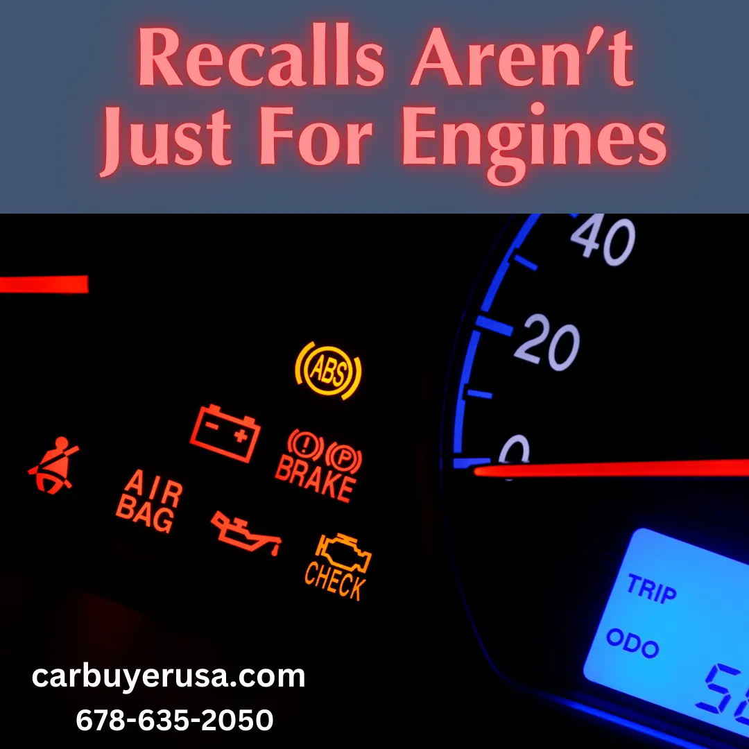 Car Buyer USA - Recalls aren't just for engines